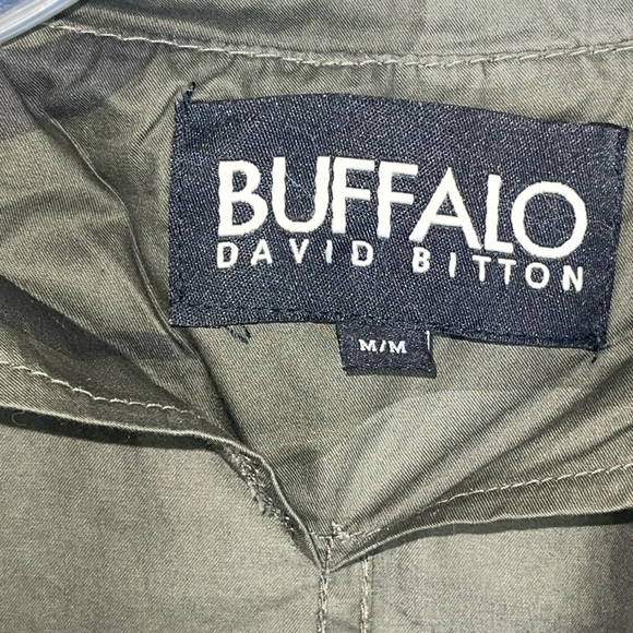 Buffalo David Bitton camouflage military style jacket/ shacket. Size medium GUC - Picture 11 of 14